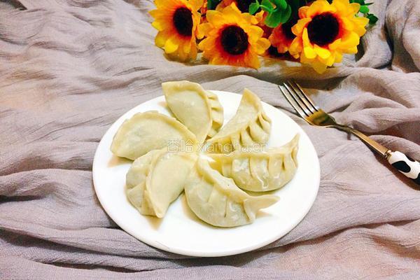 韭菜馅饺子的做法图解8