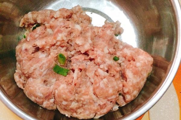 韭菜馅饺子的做法图解2