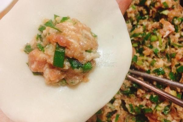 韭菜馅饺子的做法图解6