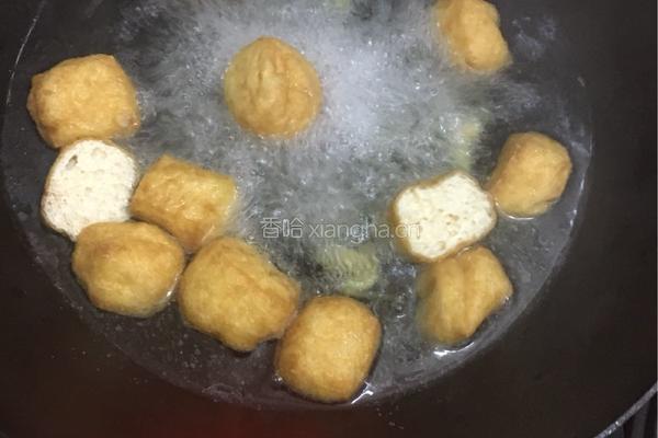 菠菜肉片豆腐泡汤的做法图解5