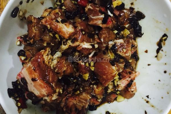 豆豉蒸排骨的做法图解5