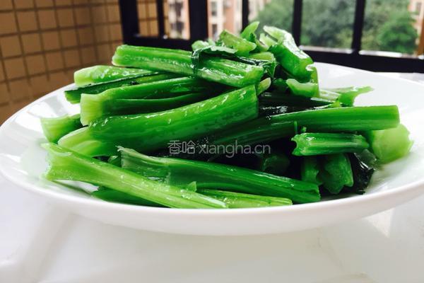 盐水春菜的做法图解9