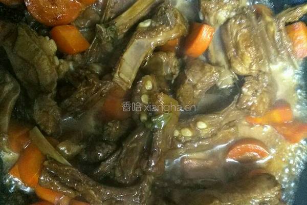 红烧羊排的做法图解11