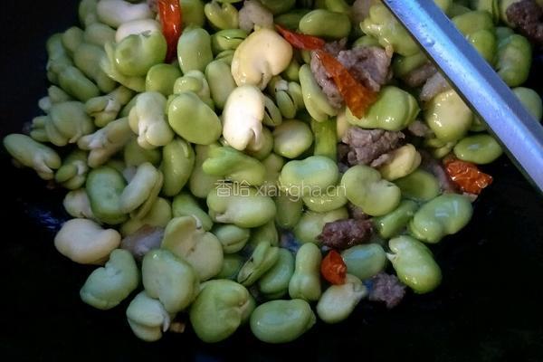 肉沫蚕豆的做法图解5