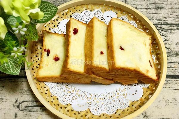 蔓越莓土司（食用油版）的做法图解16