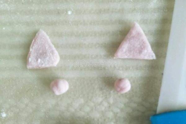 小猪豆沙包的做法图解12