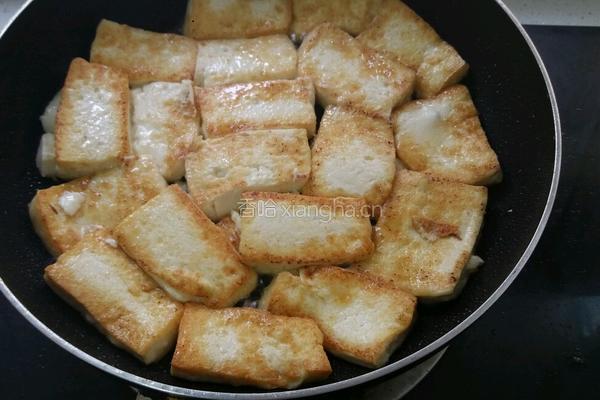 家常香煎豆腐的做法图解5