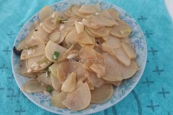 蒜香土豆片