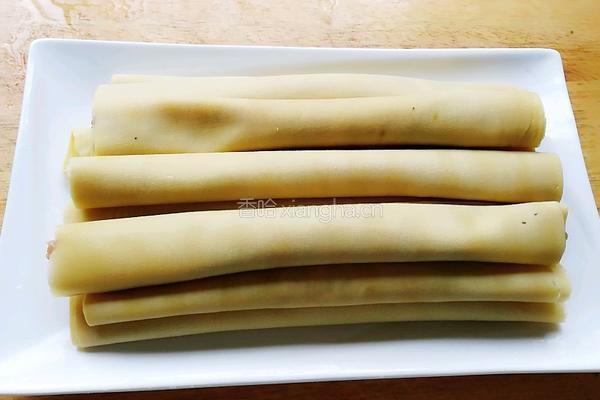 清蒸千张卷肉的做法图解7