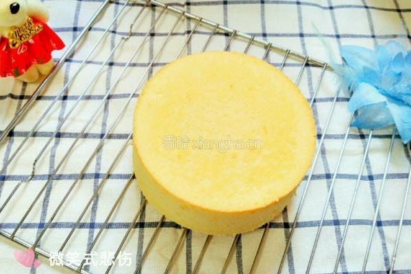 六寸戚风蛋糕(后蛋法)