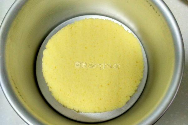 樱花乳酪蛋糕(戚风底)的做法图解2