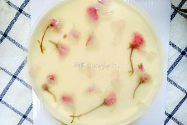 樱花乳酪蛋糕(戚风底)的做法图解14