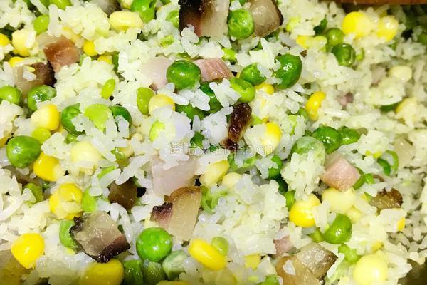 腊味炒饭的做法图解8