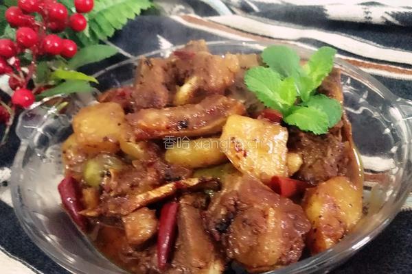 土豆烧排骨的做法图解13