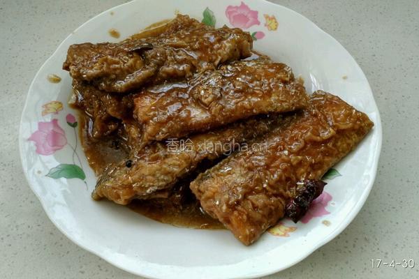 炖带鱼的做法图解12