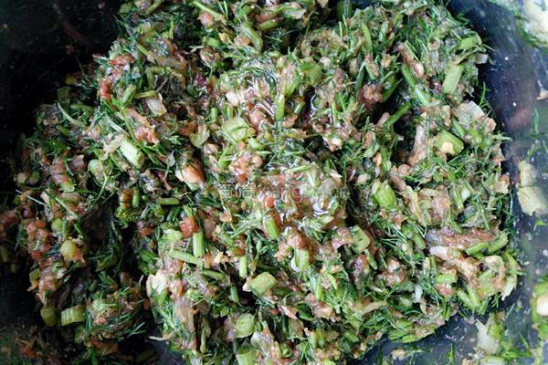 茴香猪肉饺子馅的做法图解9