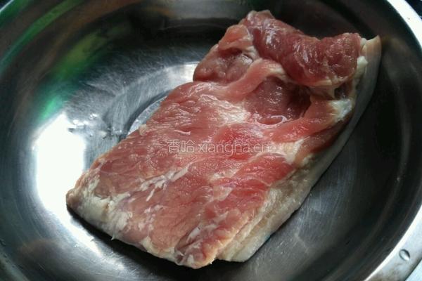 土豆生煎五花肉的做法图解1