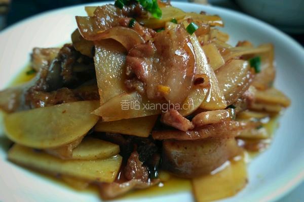 土豆生煎五花肉的做法图解9
