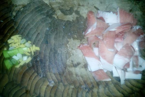 猪肉炖芸豆的做法图解2