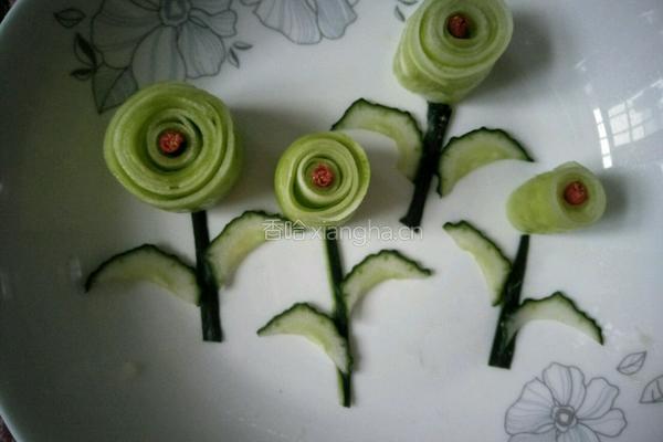 黄瓜花朵的做法图解12