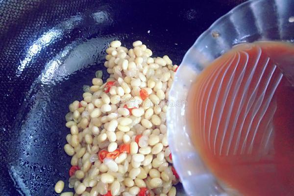 鱼香黄豆的做法图解8