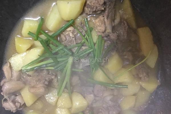 鸡腿焖土豆的做法图解8