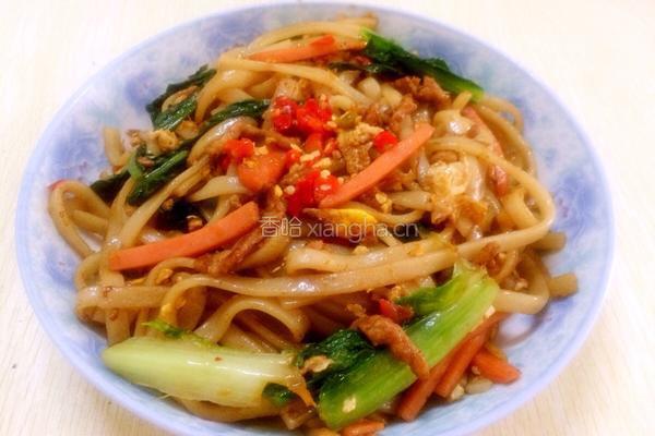 炒河粉的做法图解11