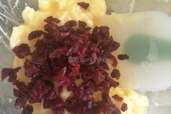 抹茶蔓越莓饼干的做法图解7