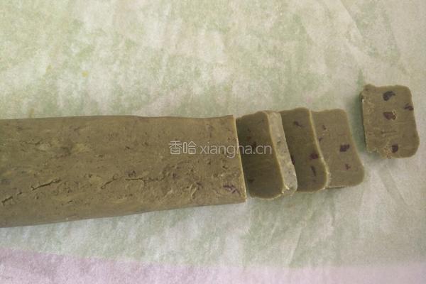 抹茶蔓越莓饼干的做法图解11