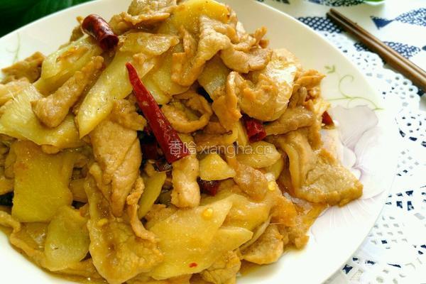 仔姜肉片的做法图解8