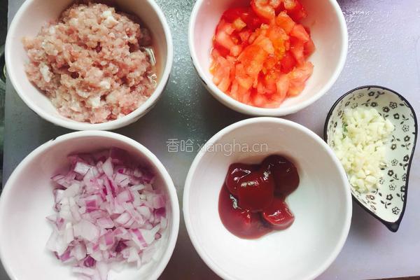 肉酱意大利面的做法图解2