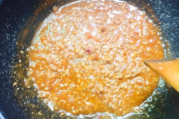 肉酱意大利面的做法图解8
