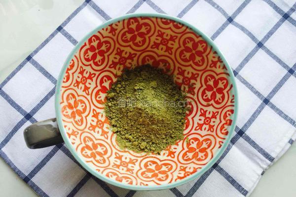 抹茶冰激凌的做法图解4