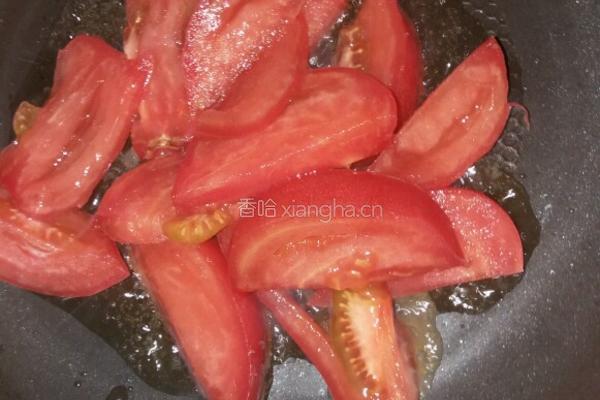 番茄榨菜蛋汤的做法图解4