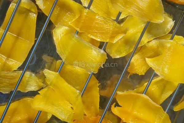 自制芒果干的做法图解4
