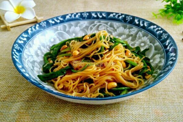 粉丝拌菠菜的做法图解13