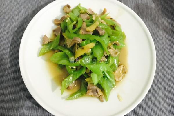虎皮椒炒鸡胗