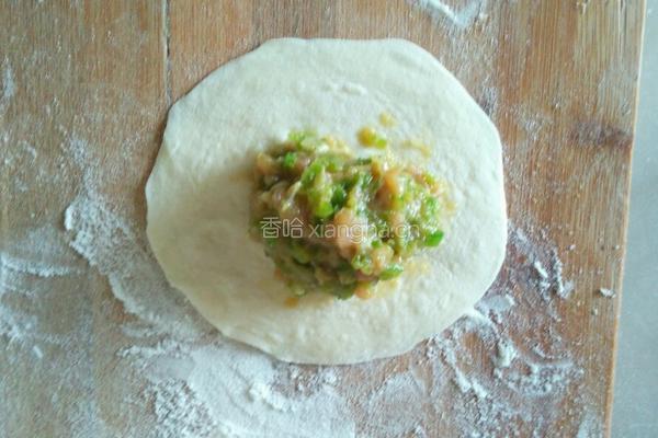 青椒肉馅包子的做法图解17