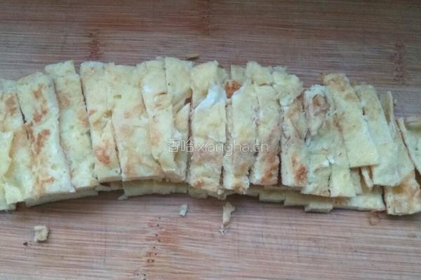 香菜拌鸡蛋的做法图解5