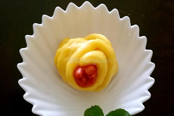南瓜小花卷的做法图解10