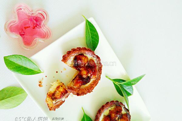 迷你椰蓉焦糖柠檬香蕉派的做法图解11