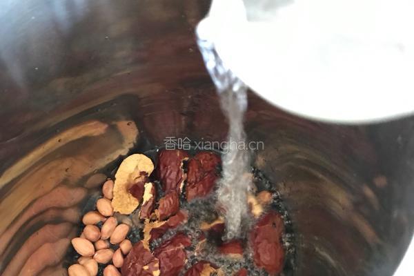 浓香黑芝麻糊的做法图解2