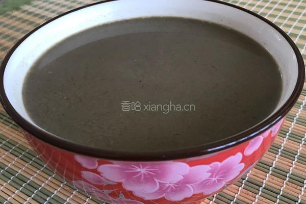 浓香黑芝麻糊的做法图解3