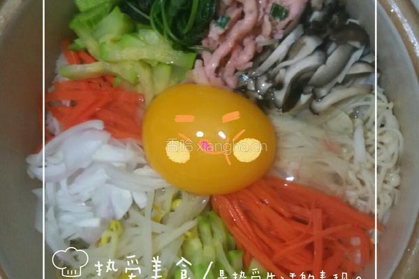 韩式石锅拌饭的做法图解6