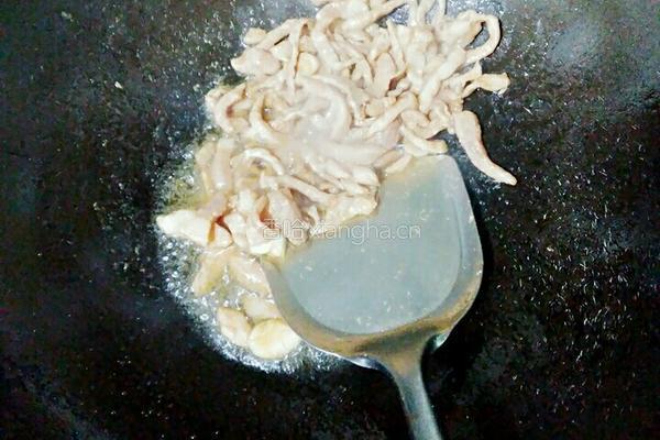 千张炒肉丝的做法图解4