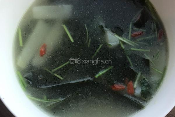 土豆海带汤的做法图解4