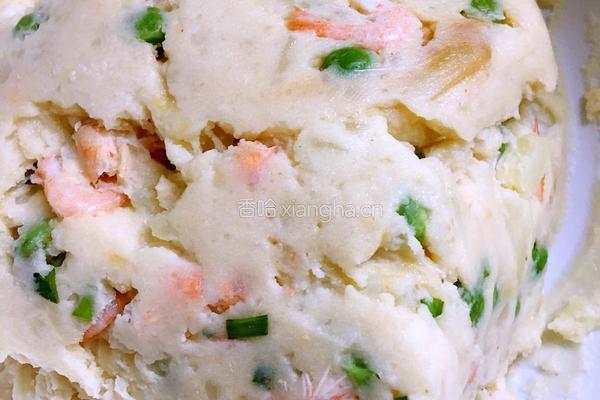 虾仁土豆山药饼的做法图解7