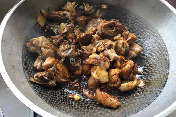 红烧鸡肉的做法图解6