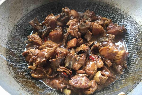 红烧鸡肉的做法图解8