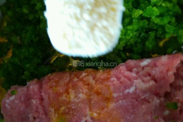 青椒肉馅包子的做法图解7